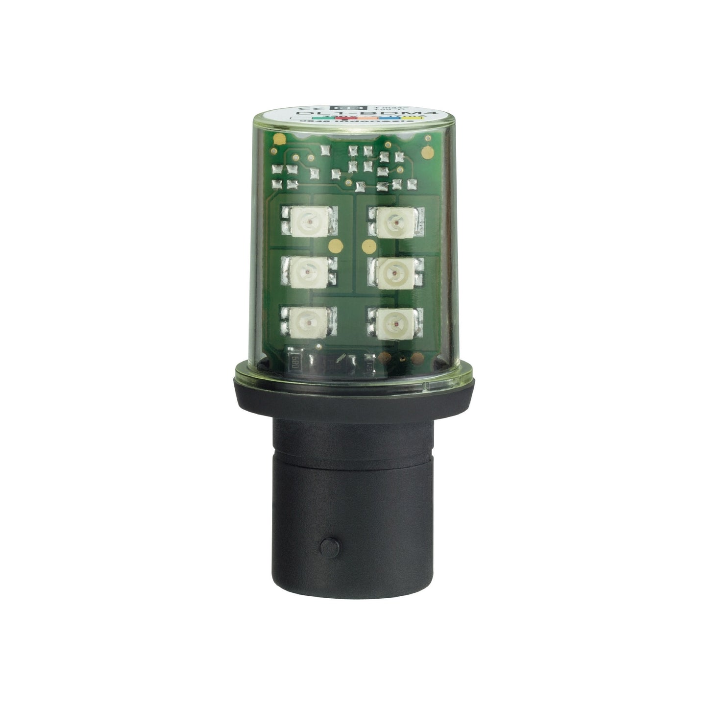 Yellow LED BA15 24 VCA/DC Schneider Electric DL1BDB8