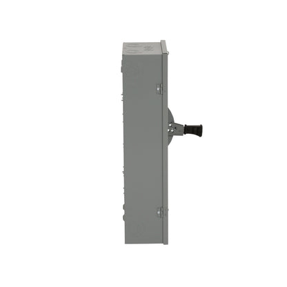 Interruptor de Seguridad sin Porta Fusibles Square D de 60A, 3 Polos, 600V, NEMA 1 de Doble Tiro Schneider Electric DTU362