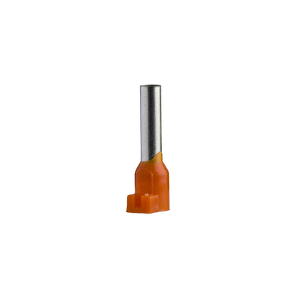 Cable End Insulated For Clip-IN Marker, 4 mm², Medium Size, Orange, 10 Bags, Nf Schneider Electric DZ5CA042