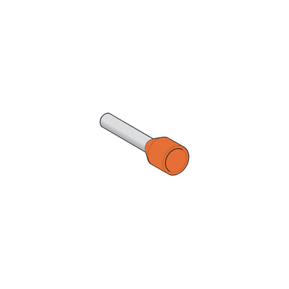 Extremo de Cable Linergytr Tipo Conductor Único de 4 Mm² en Color Naranja Schneider Electric DZ5CE042