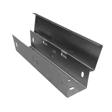 Ducto Cuadrado Embisagrado Gris 100x100 mm 1.5 mts Charofil