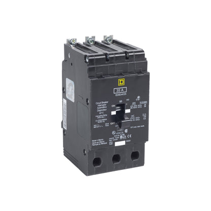 Interruptor Atornillable Marco E-3 P 60 A 480/277 VCA 65/100 kA Schneider Electric EJB34060