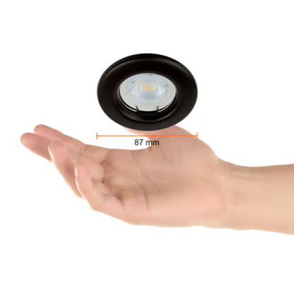 Empotrado GX5.3 Negro 6W Tecnolite