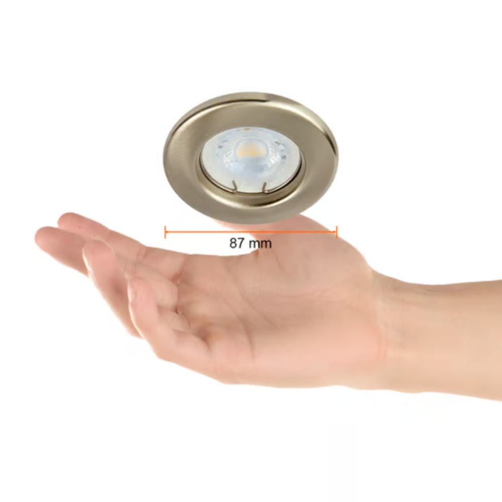 Empotrado GX5.3 Satinado 6W Tecnolite