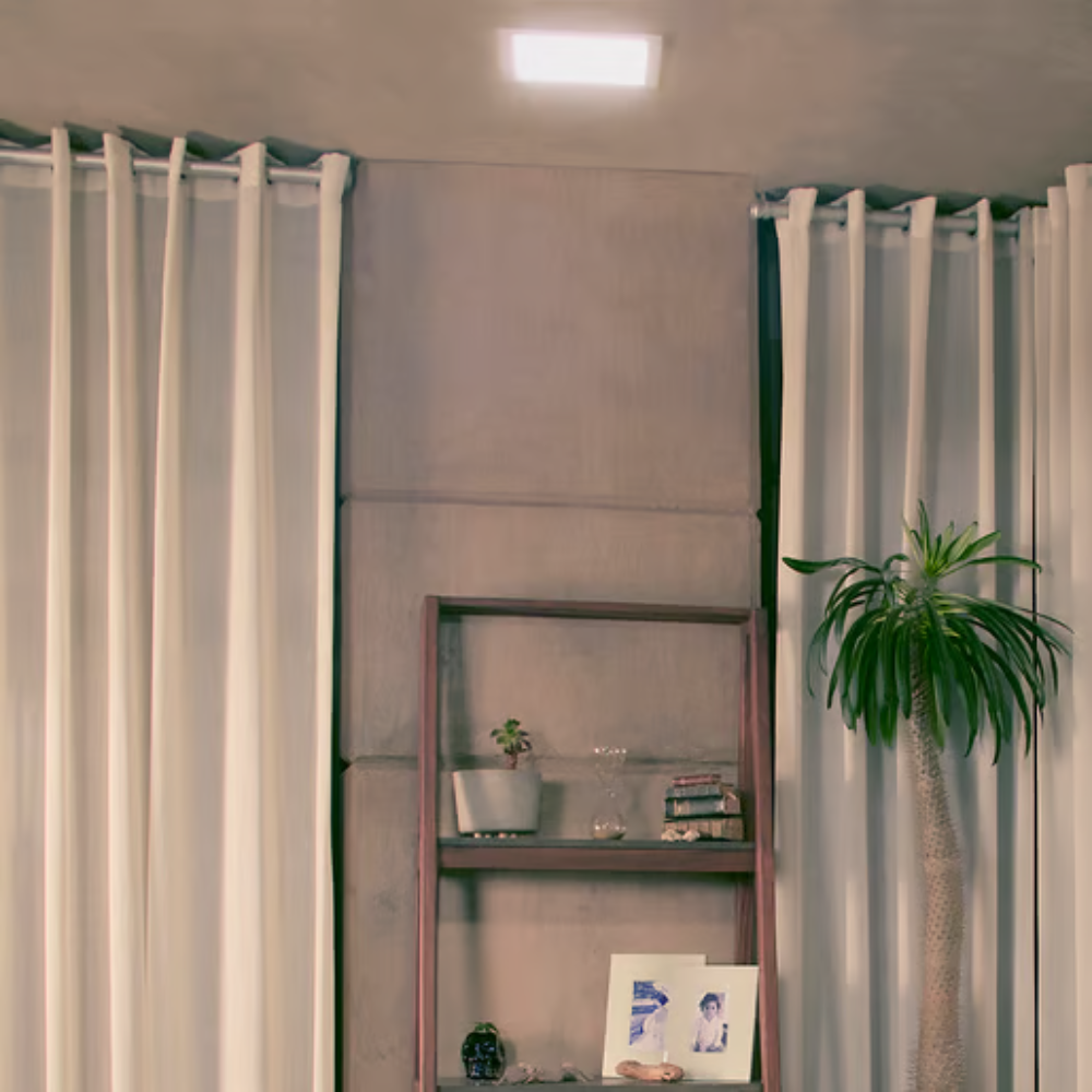Empotrado LED Luz Fría 6W Blanco Tecnolite