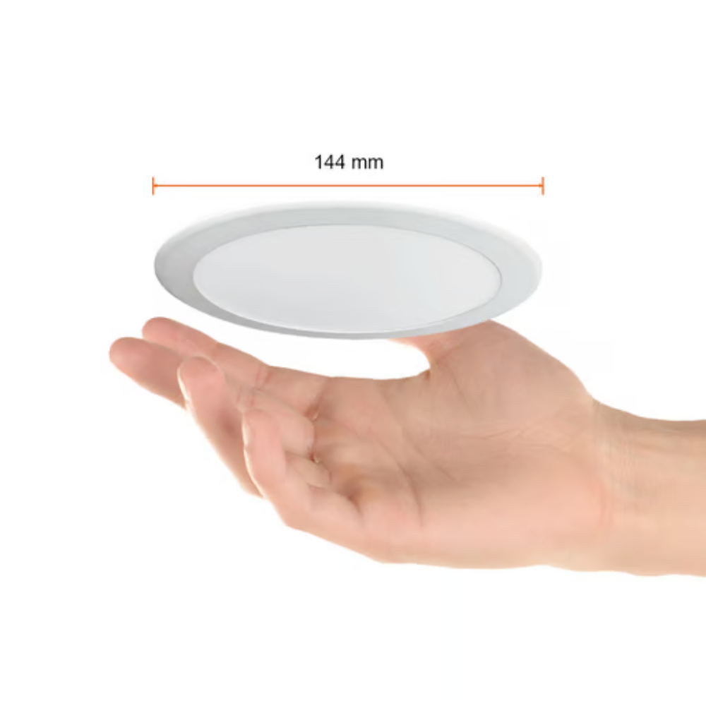 Empotrado LED Luz Fría 9W Blanco Volans I Blanco Tecnolite