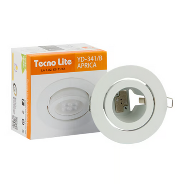 Empotrado dirigible GX5.3 Blanco 50W Tecnolite