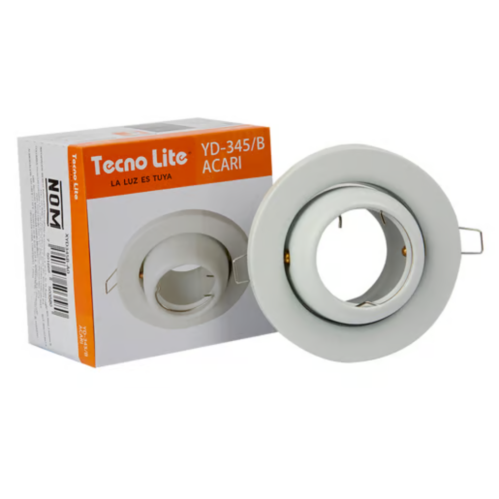 Empotrado dirigible GX5.3 Blanco 50W Tecnolite