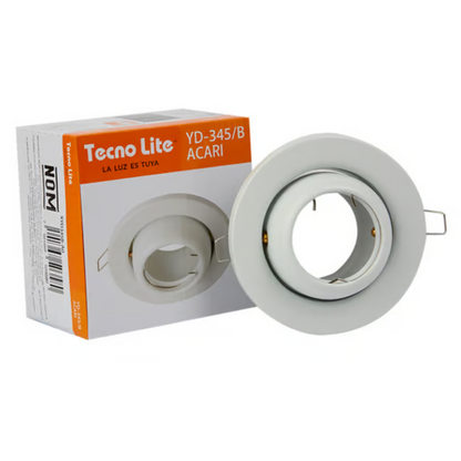 Empotrado dirigible GX5.3 Blanco 50W Tecnolite