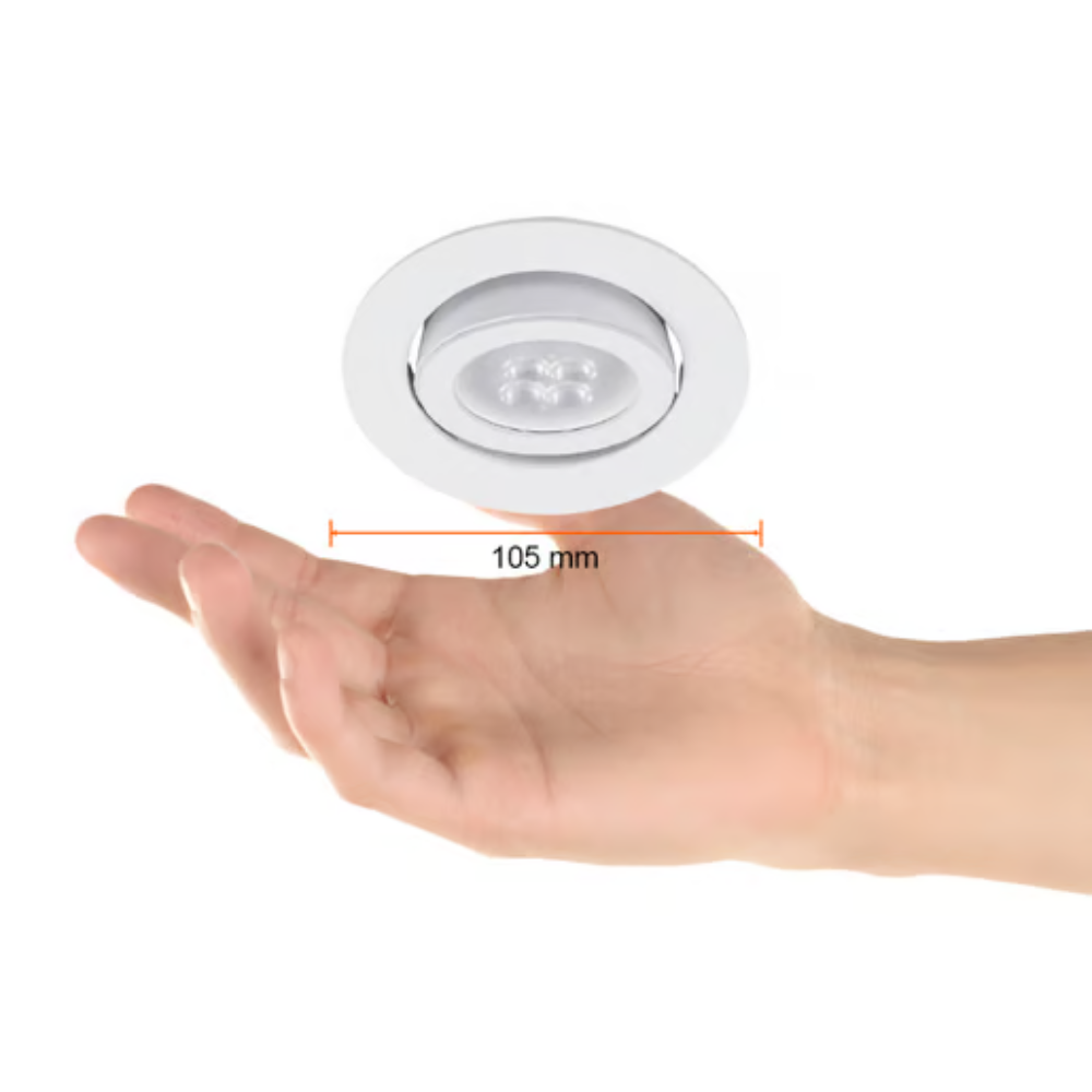 Empotrado dirigible GX5.3 Blanco 50W Tecnolite