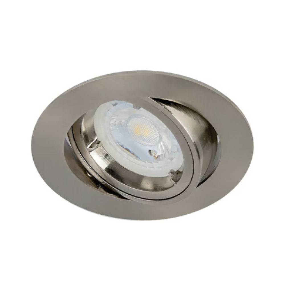 Empotrado dirigible GX5.3 Satinado 6W Tecnolite