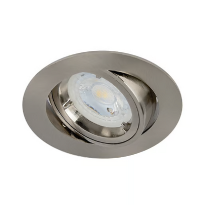 Empotrado dirigible GX5.3 Satinado 6W Tecnolite
