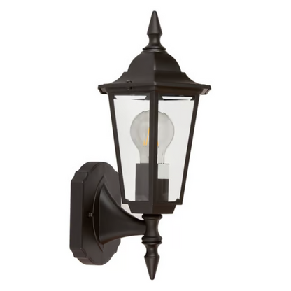 Farol de pared E27 Negro 26W Tecnolite