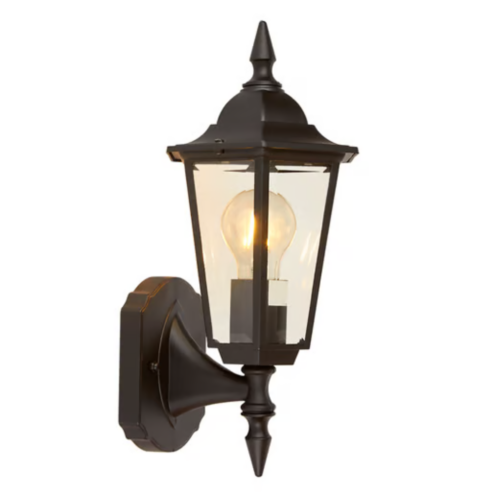 Farol de pared E27 Negro 26W Tecnolite