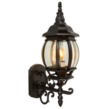 Farol de pared E27 Negro 26W Tecnolite