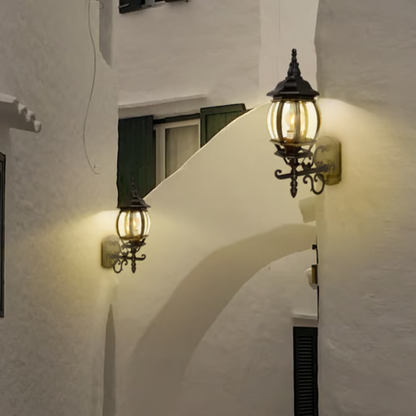 Farol de pared E27 Negro 26W Tecnolite