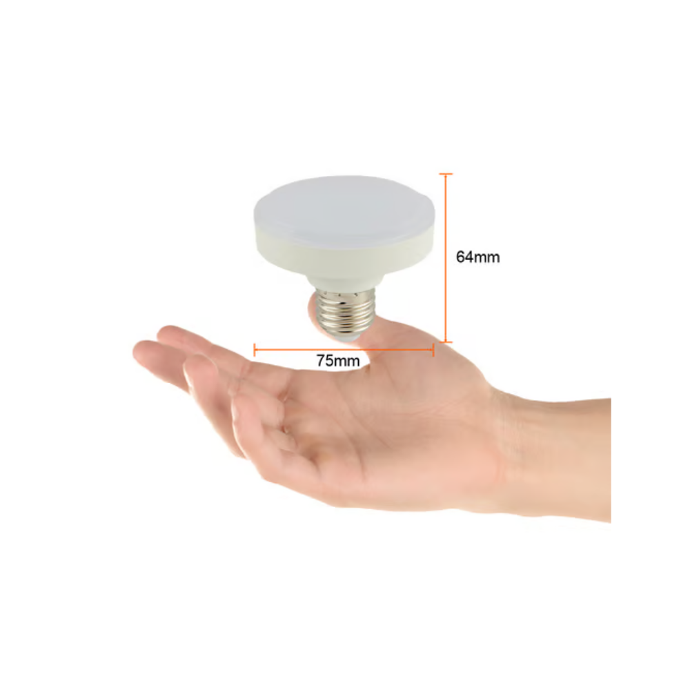 Foco Circular LED 9W Luz Fría Base E27 Tecnolite