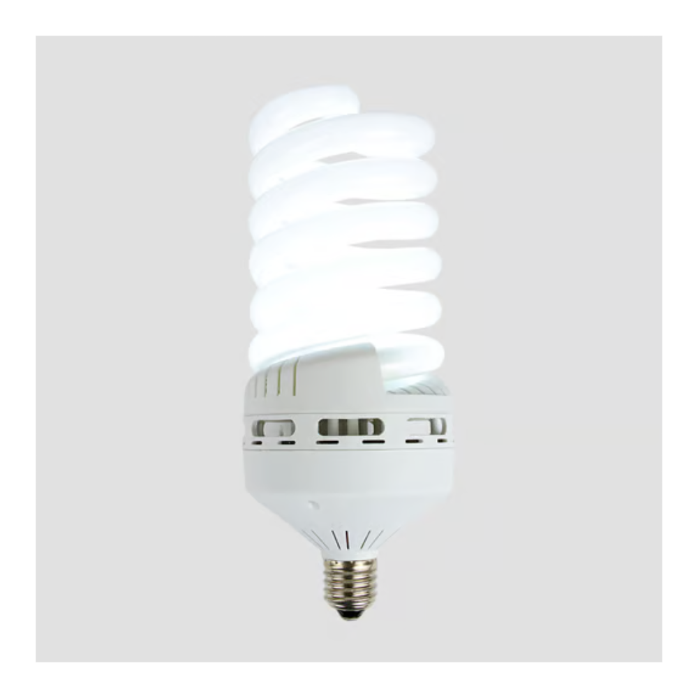 Foco Flourescente Espiral 100W Luz Fría Base E27 Tecnolite