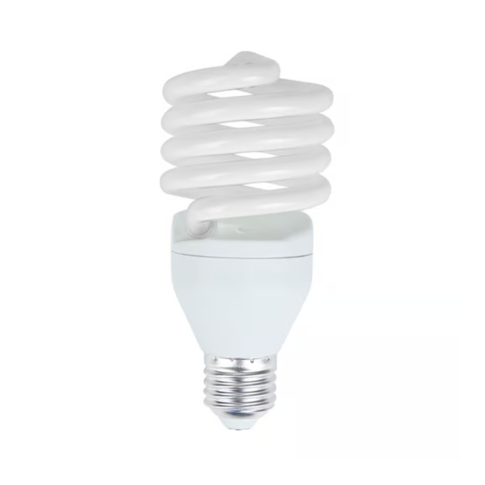 Foco Fluorescente Espiral 26W Luz Fría Base E27 Tecnolite