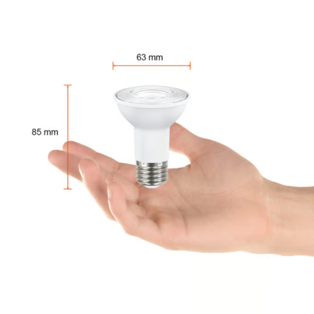 Foco LED 17W Luz fría Base E27 Blanco Tecnolite