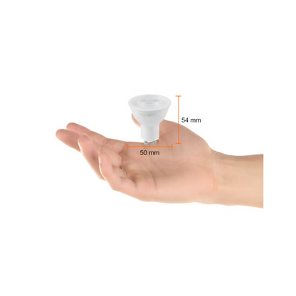 Foco LED 3W Luz Cálida Base GU10 Tecnolite