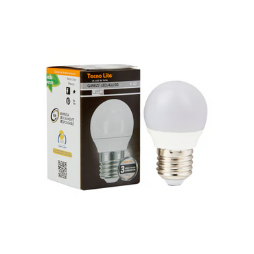 Foco LED 4W Luz Cálida Base E27 Tecnolite