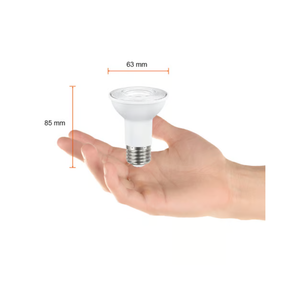 Foco LED 6W Luz Cálida Base PAR20 Tecnolite