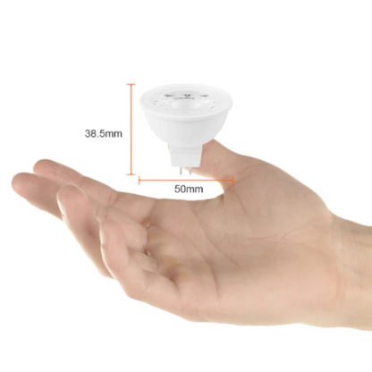 Foco LED 7W Luz Cálida Base GX5.3 Tecnolite