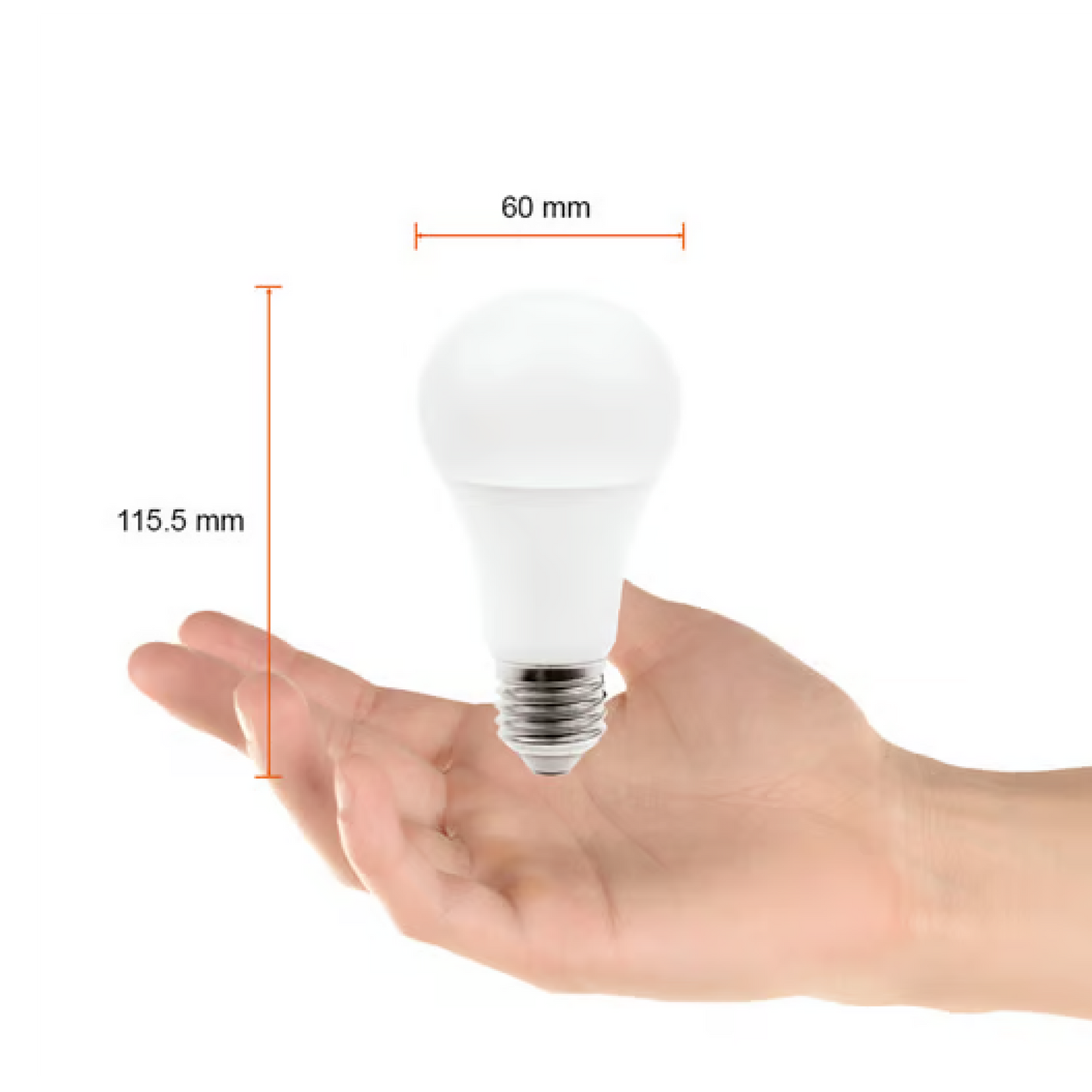 Foco LED A19 10W Luz Cálida Base E27 Atenuable Tecnolite