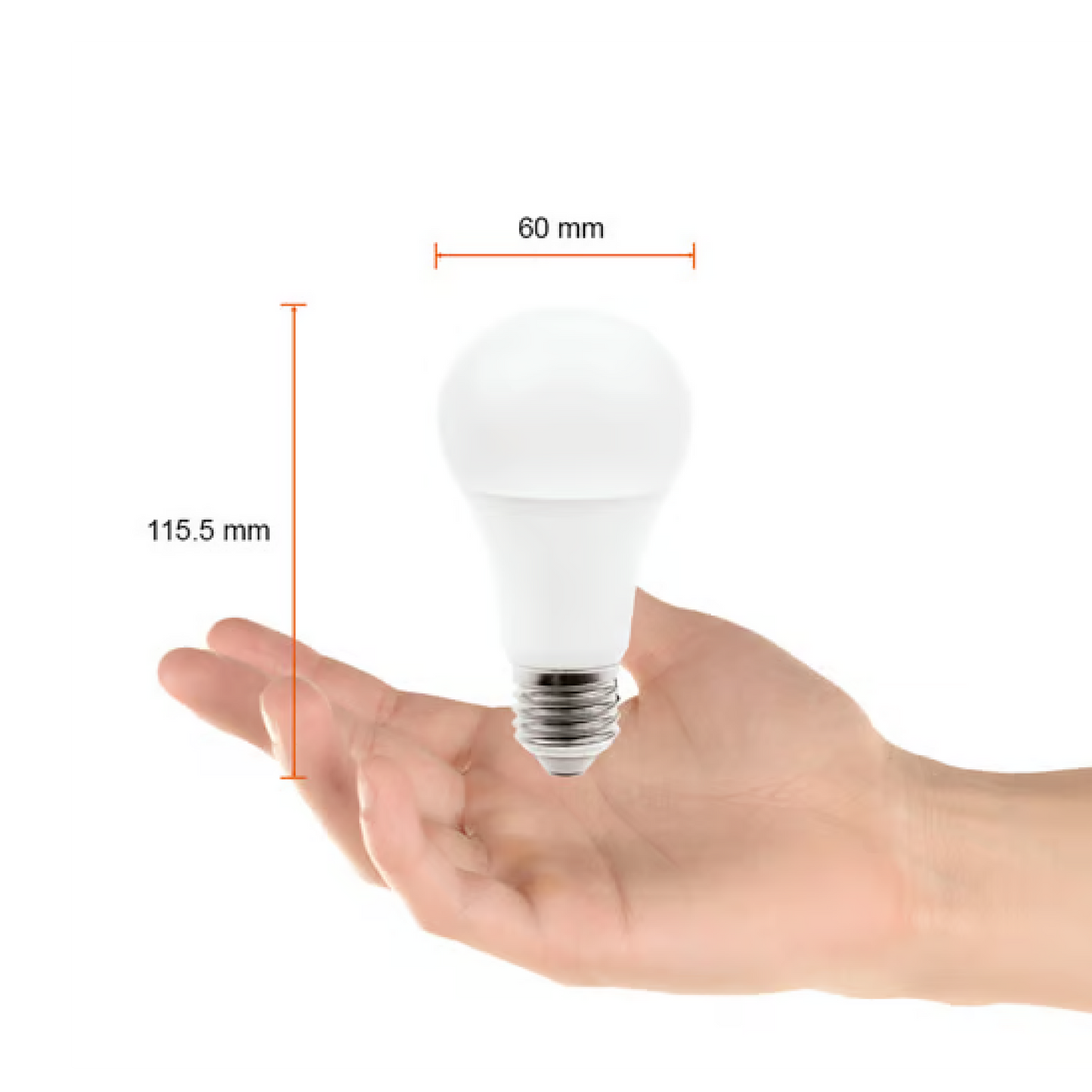Foco LED A19 10W Luz Neutra Atenuable Base E27 Tecnolite