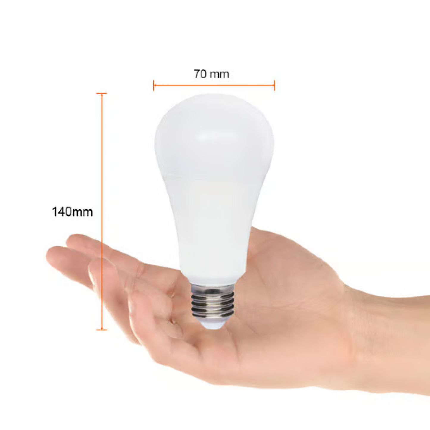 Foco LED A19 15W Luz Cálida Base E27 Atenuable Tecnolite
