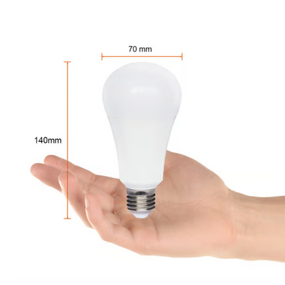 Foco LED A19 15W Luz Cálida Base E27 Atenuable Tecnolite