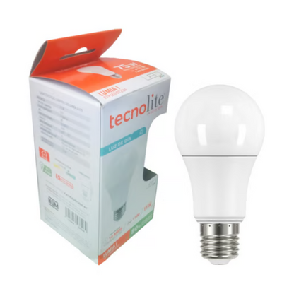 Foco LED Ahorrador 11W Luz Fría Base E27 Tecnolite