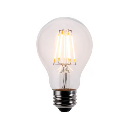 Foco LED Filamento 7W Luz Cálida Base A19 360° Tecnolite