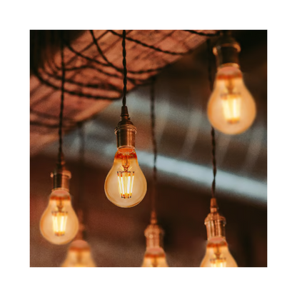 Foco LED Filamento 7W Luz Cálida Base A19 360° Tecnolite