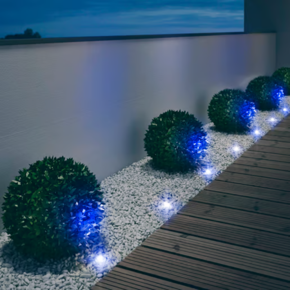 Foco LED MR16  3W Luz Azul Base GX5.3 Tecnolite