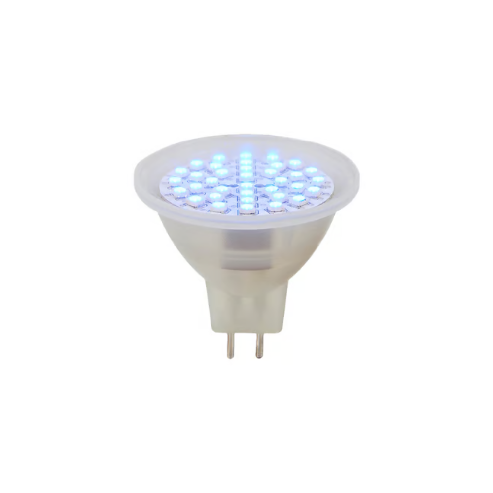 Foco LED MR16  3W Luz Azul Base GX5.3 Tecnolite