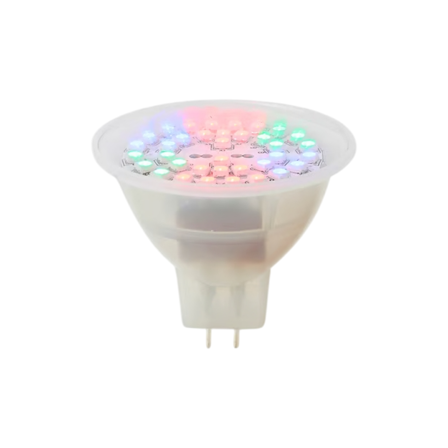 Foco LED MR16 3W Luz RGB Colores Base GX5.3 Tecnolite