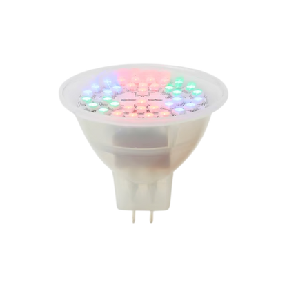 Foco LED MR16 3W Luz RGB Colores Base GX5.3 Tecnolite