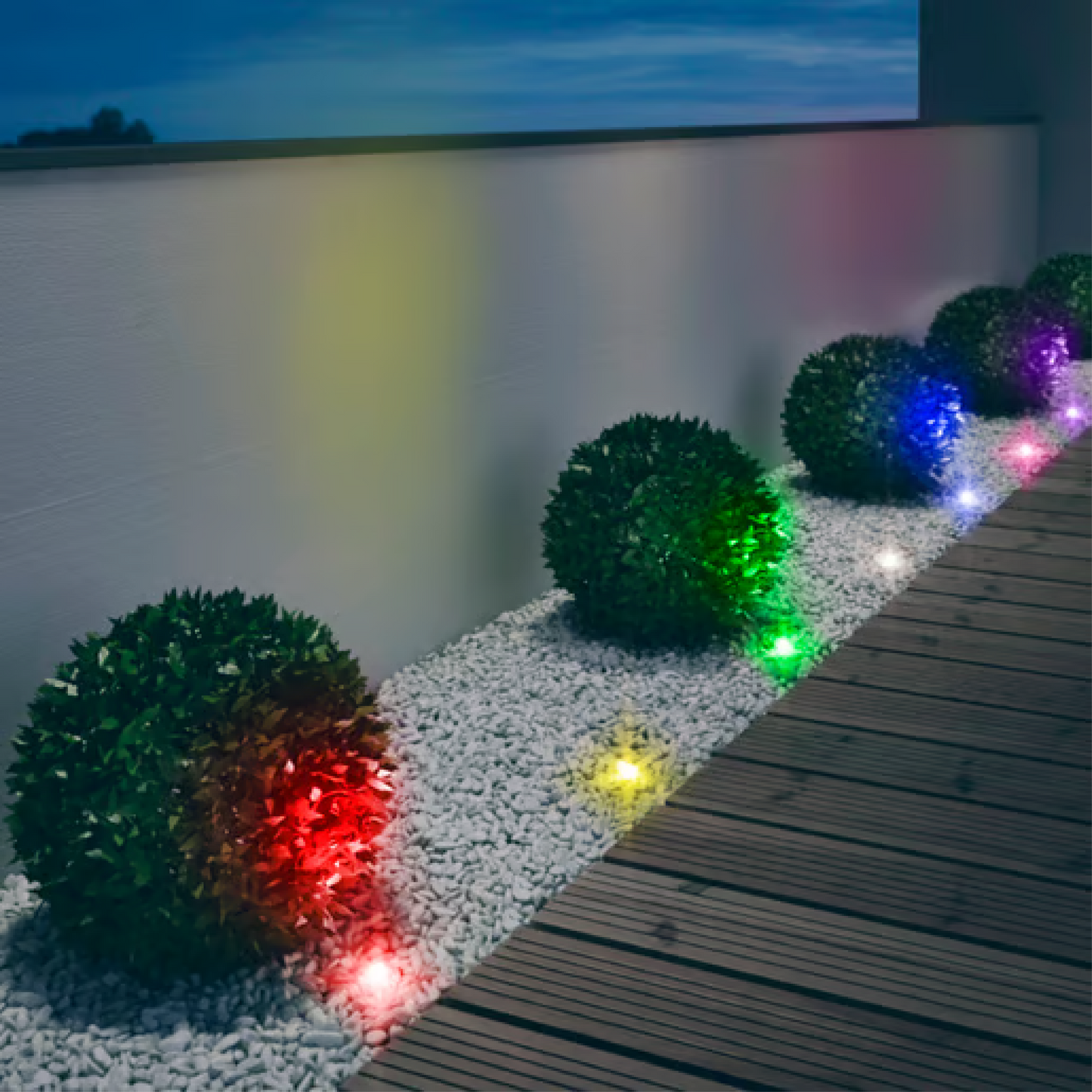 Foco LED MR16 3W Luz RGB Colores Base GX5.3 Tecnolite