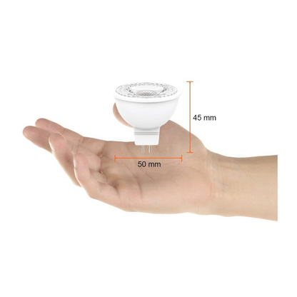 Foco LED MR16 5.5W Luz Fría Base GX5.3 Tecnolite