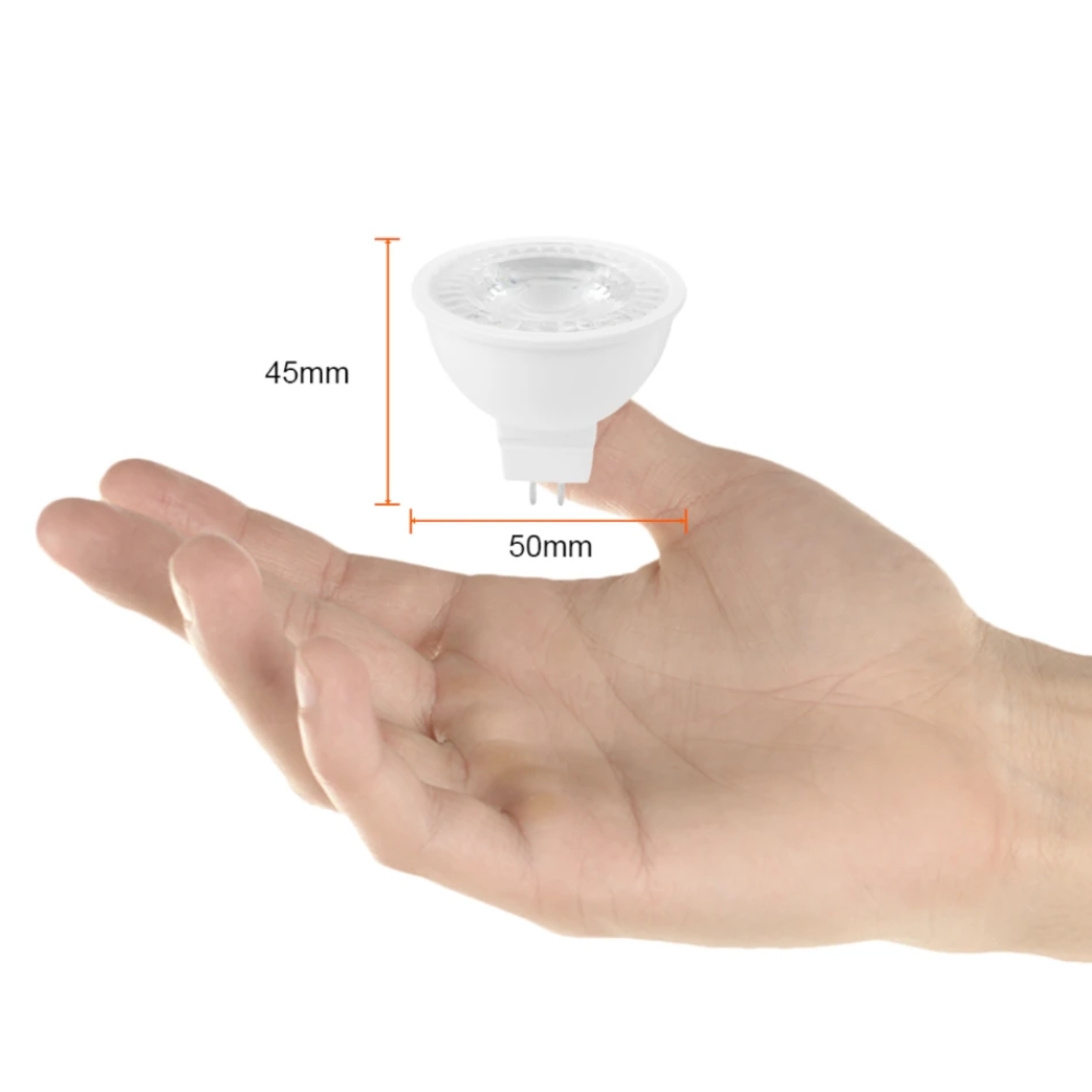 Foco LED MR16 6W Luz Cálida Base GX5.3 Tecnolite