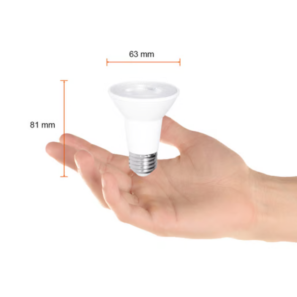 Foco LED PAR20 E27 Luz Cálida 7W Corvus III Tecnolite