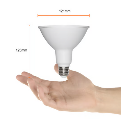 Foco LED PAR38 18W Luz Cálida Base E27 Tecnolite