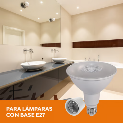 Foco LED PAR38 18W Luz Cálida Base E27 Tecnolite