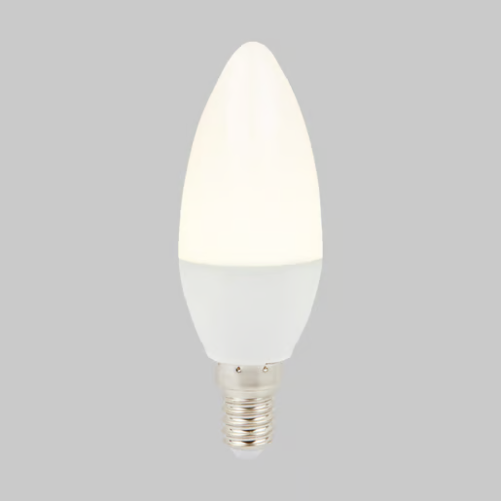 Foco LED vela E14 Luz Cálida 4W Tecnolite