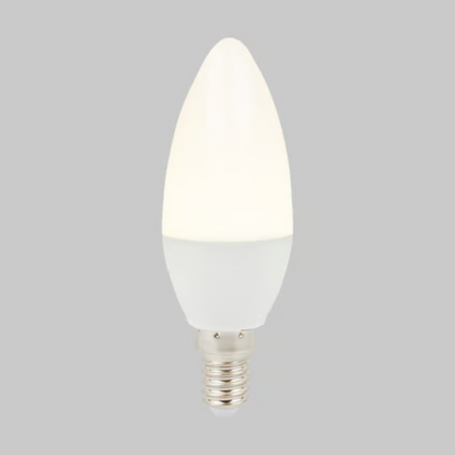 Foco LED vela E14 Luz Cálida 4W Tecnolite
