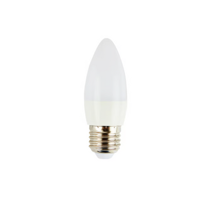 Foco Tipo Vela LED 4W Luz Fría Base E27 Tecnolite