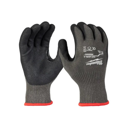 Guantes Anticorte Nivel 5 Talla G Nitrilo Milwaukee