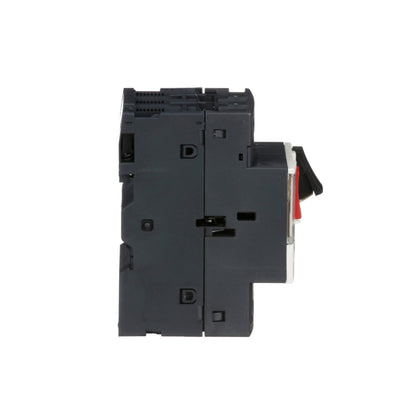 Interruptor de Motor Termomagnético GV2 Ajustable de 2.5A a 4A, 690 VCA, 3 Polos, 100 kA, Conexión por Tornillo Schneider Electric GV2ME08